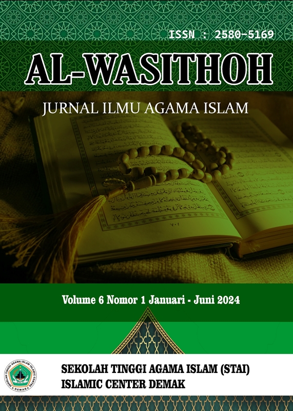 					View Vol. 6 No. 1 (2024): AL-WASITHOH : Jurnal Ilmu Agama Islam
				